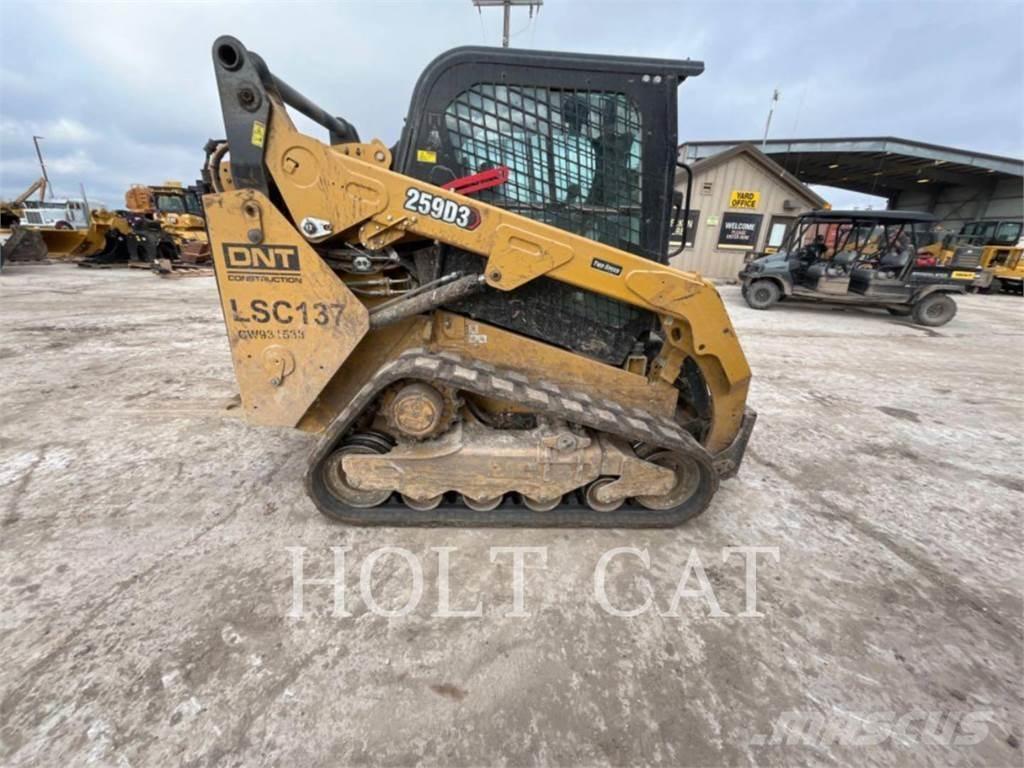 CAT 259D CAB Мини-погрузчики