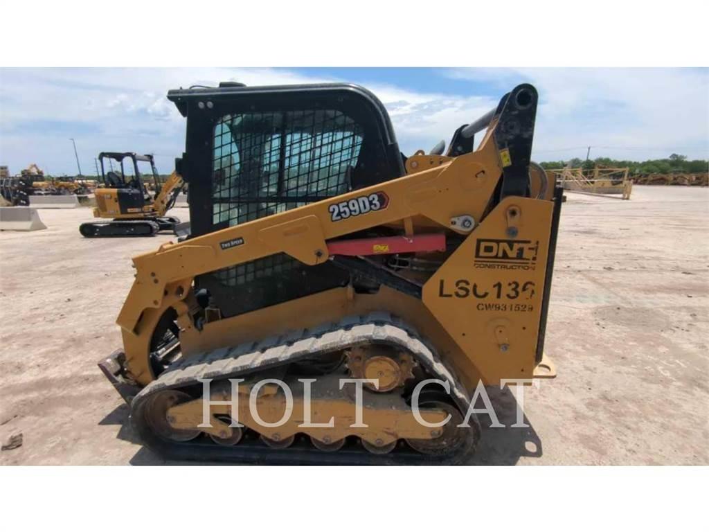 CAT 259D CAB Мини-погрузчики