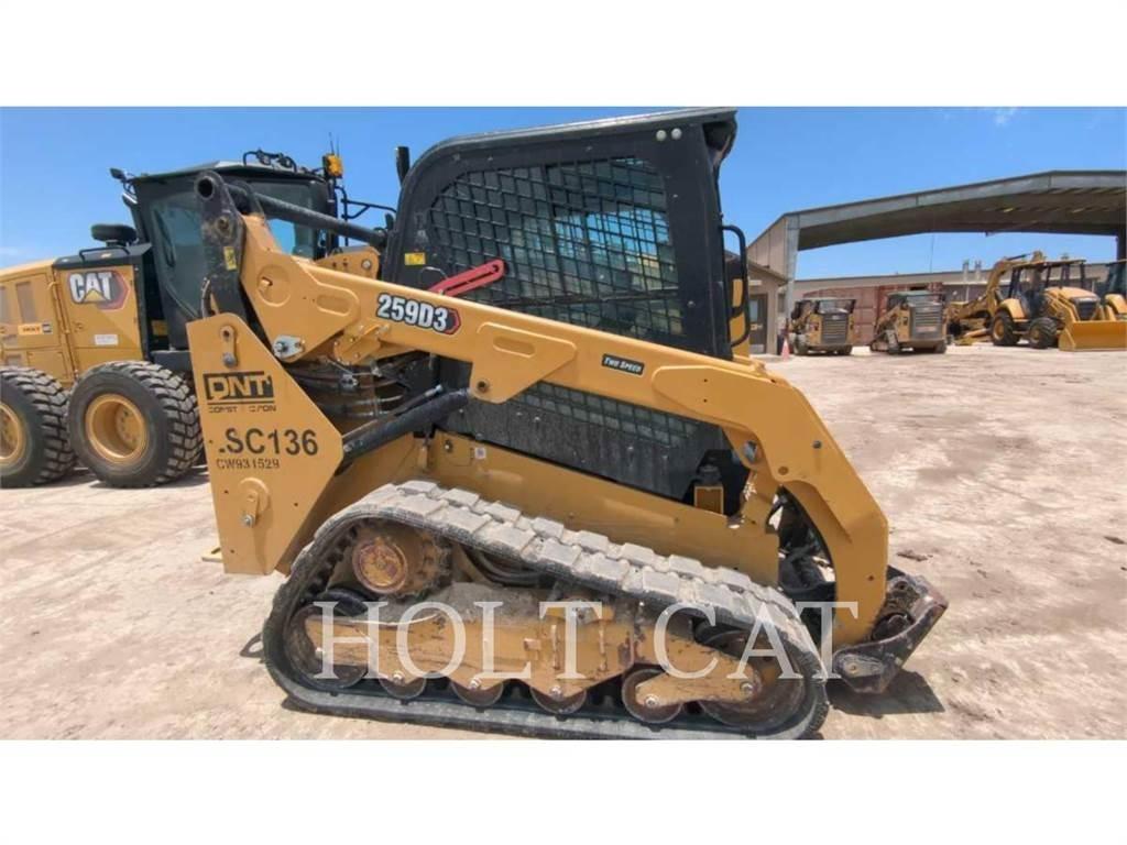 CAT 259D CAB Мини-погрузчики