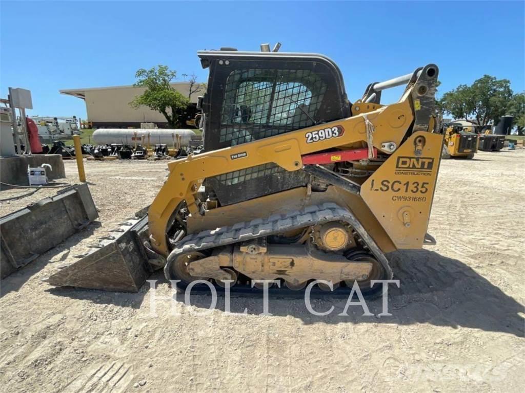 CAT 259D CAB Мини-погрузчики