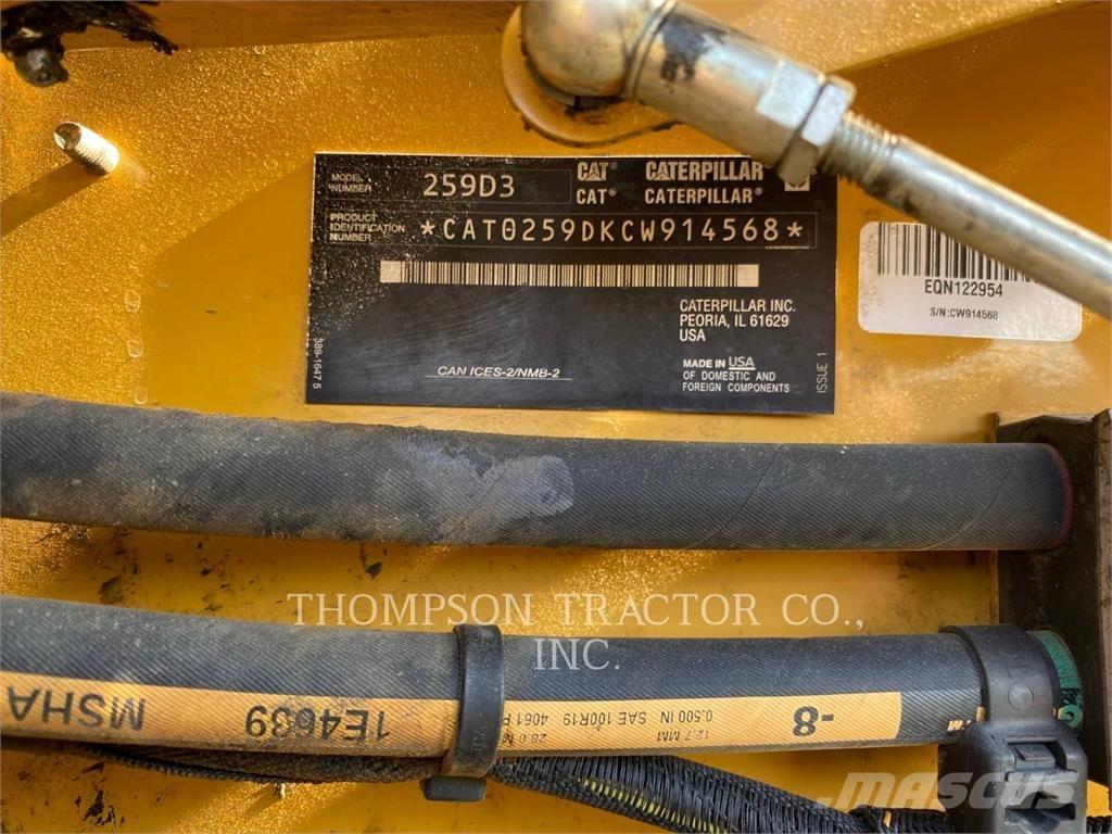 CAT 259D3 Гусеничные фронтальные погрузчики
