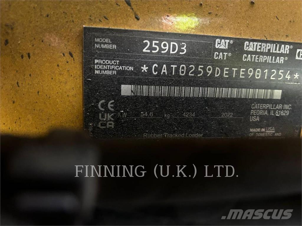 CAT 259D3 Мини-погрузчики