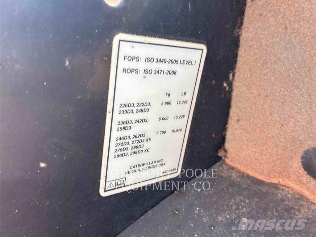 CAT 259D3 Гусеничные фронтальные погрузчики