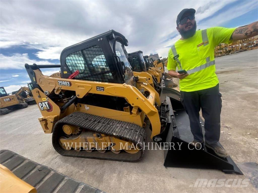 CAT 259D3 C3HF Гусеничные фронтальные погрузчики
