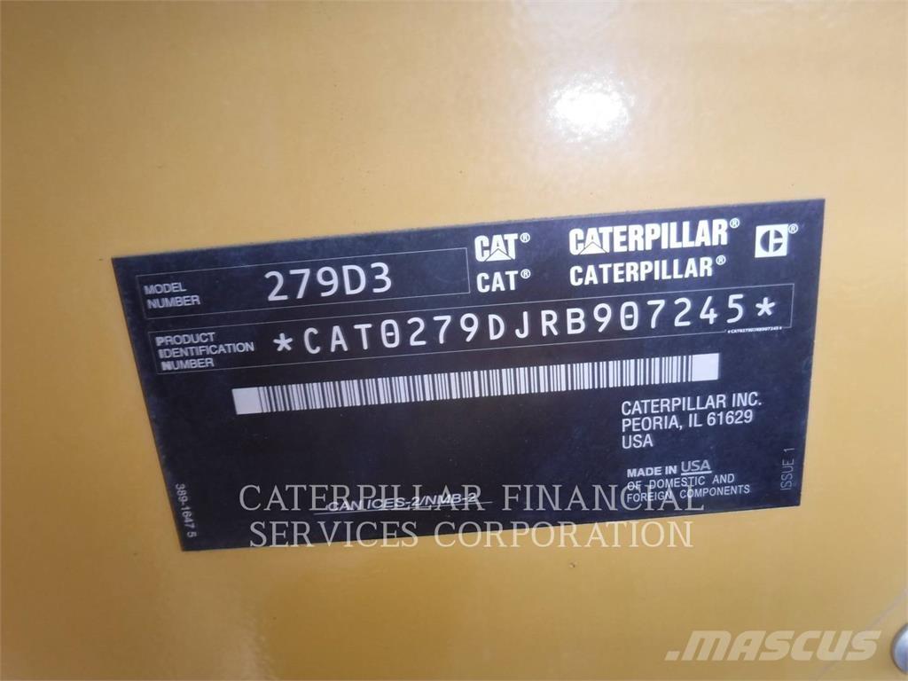 CAT 279D3 Гусеничные фронтальные погрузчики