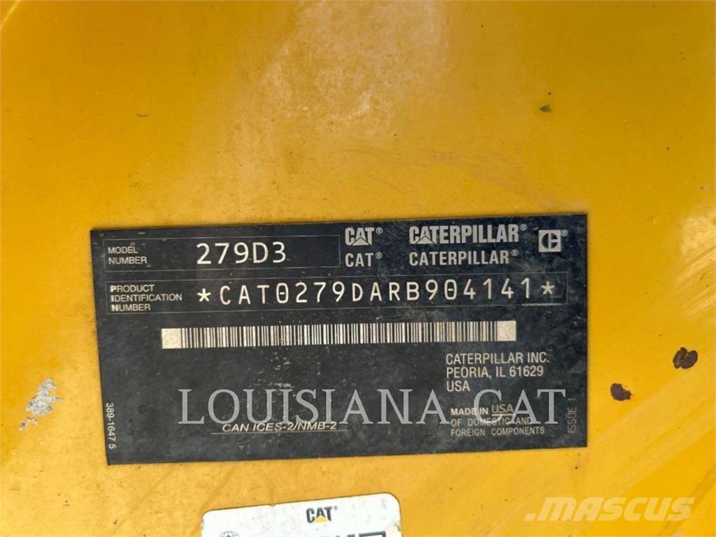 CAT 279D3 Мини-погрузчики