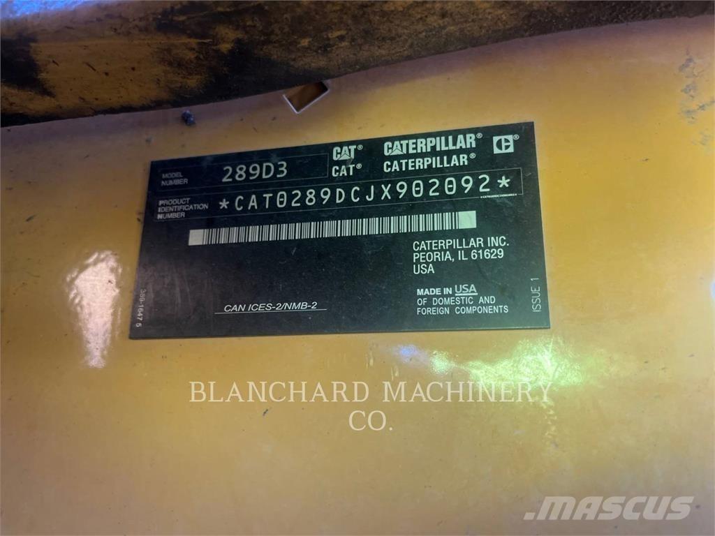 CAT 289D3 Гусеничные фронтальные погрузчики