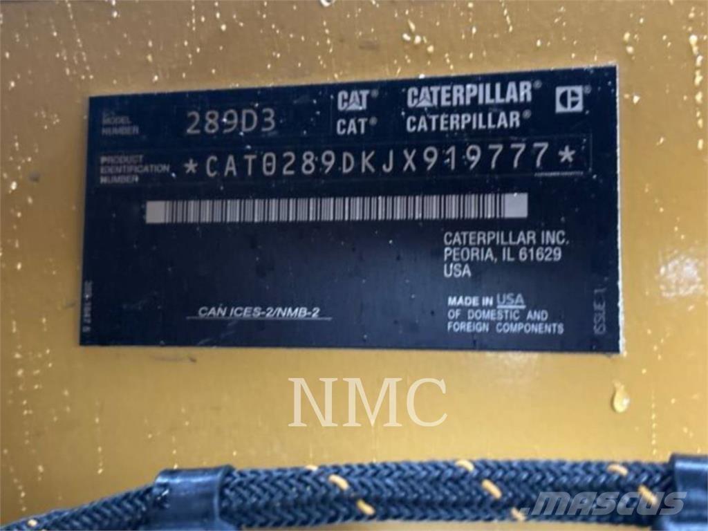 CAT 289D3 Гусеничные фронтальные погрузчики