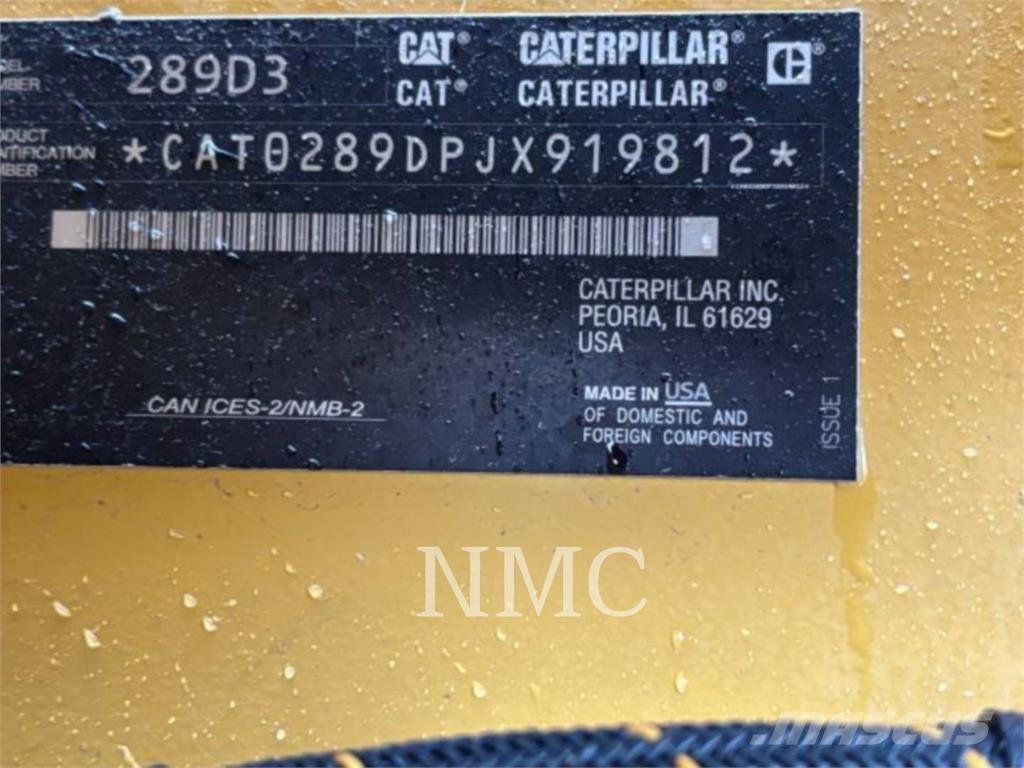 CAT 289D3 Гусеничные фронтальные погрузчики