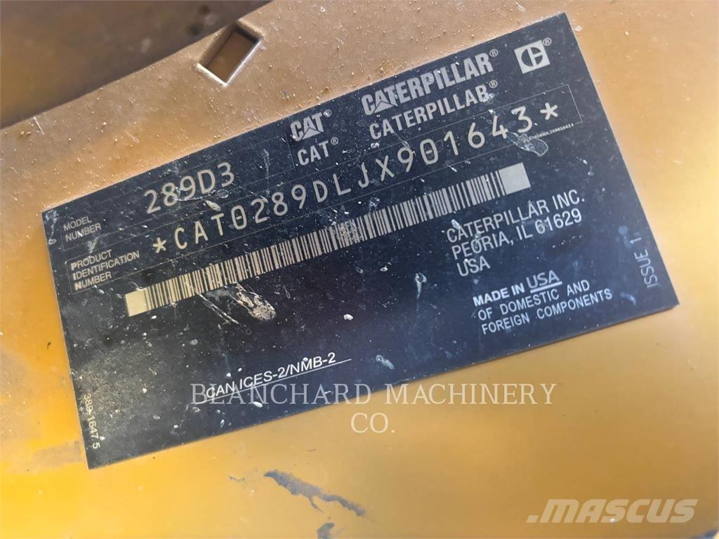 CAT 289D3 Гусеничные фронтальные погрузчики