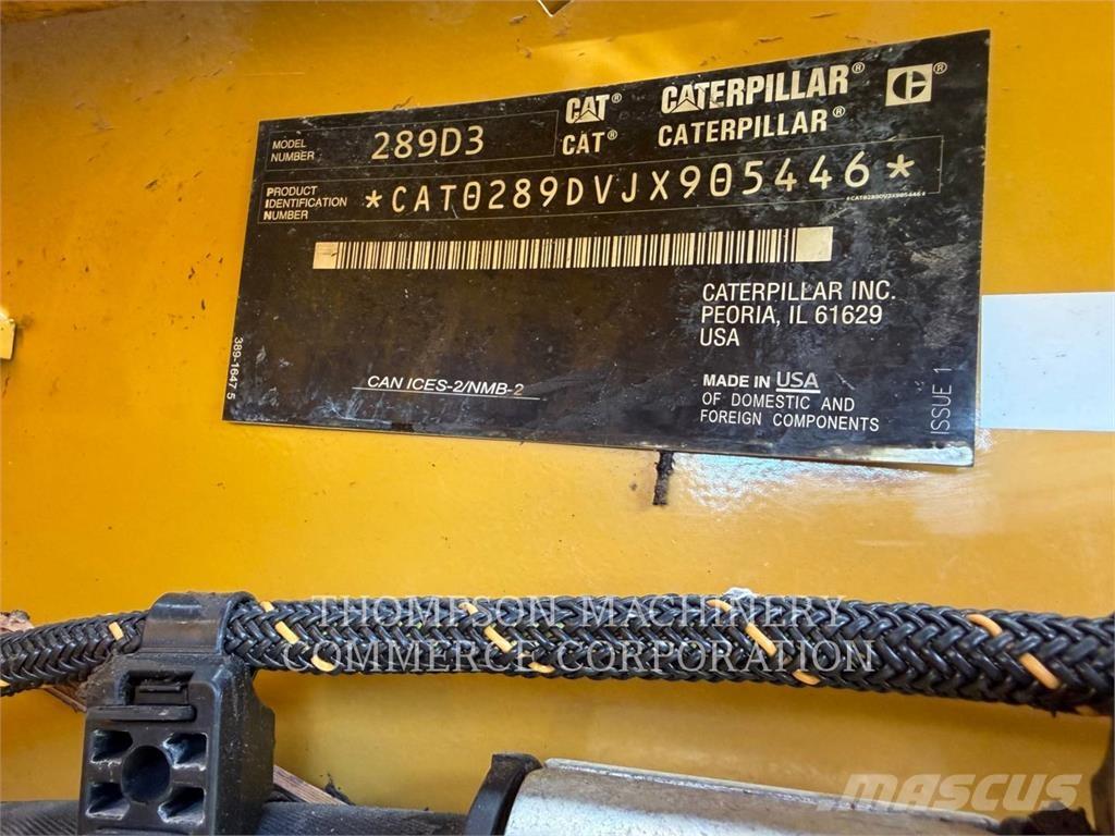CAT 289D3 Гусеничные фронтальные погрузчики