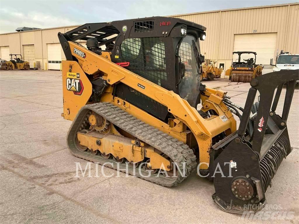CAT 299D3XE D1AQBR Мини-погрузчики