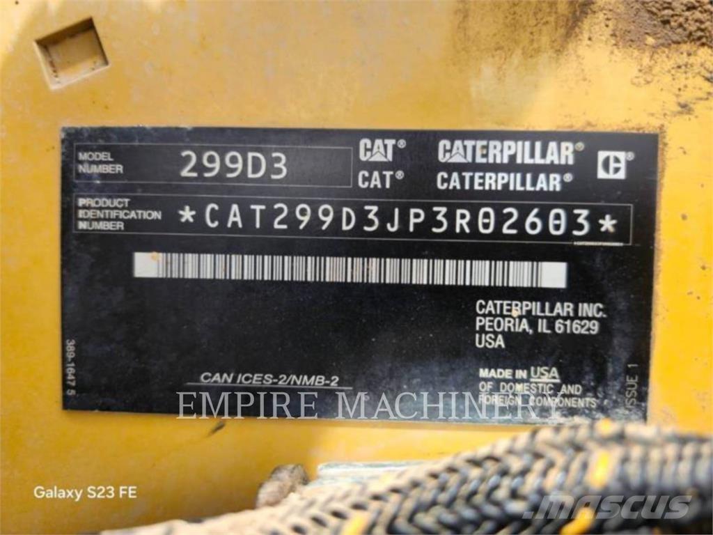 CAT 299D3XPSCA Мини-погрузчики