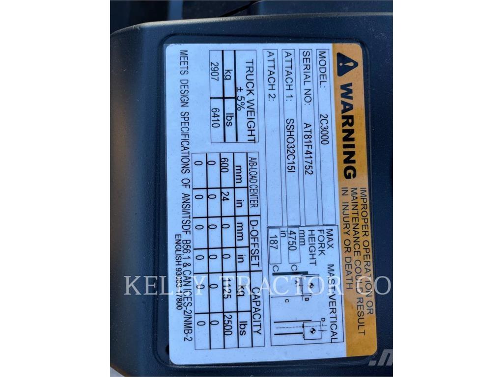 CAT 2C3000 Другие складские механизмы