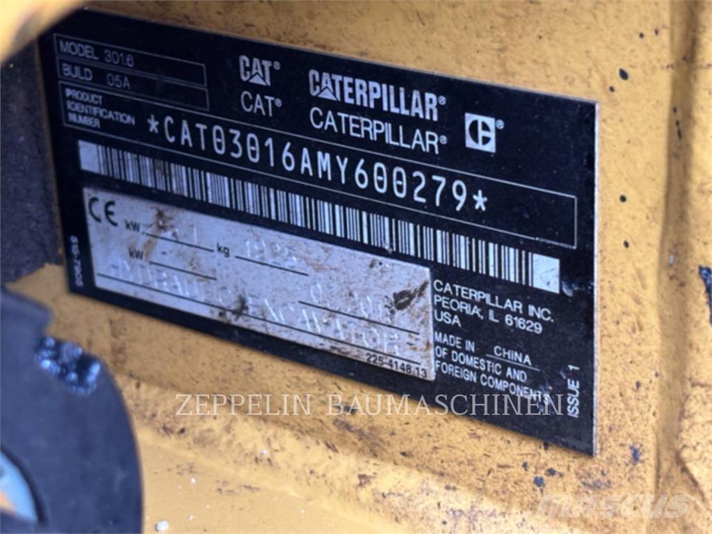 CAT 301.6-05A Гусеничные экскаваторы