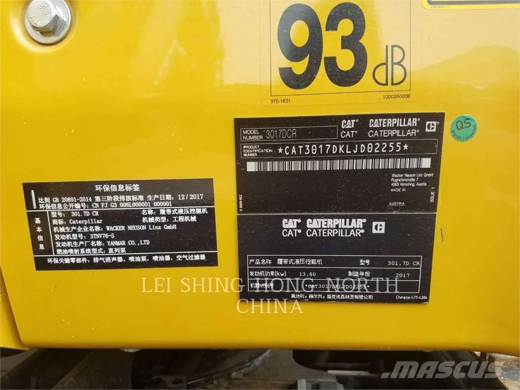 CAT 301.7DCR Гусеничные экскаваторы
