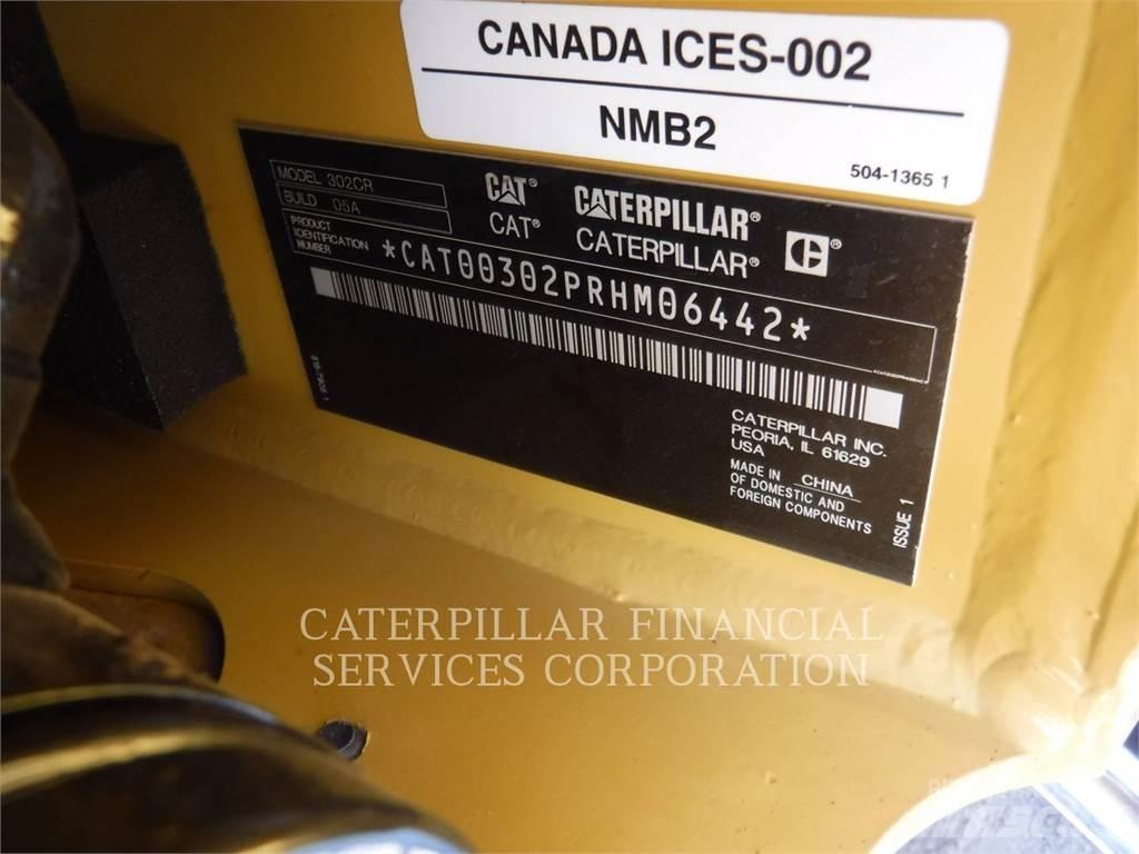 CAT 302-05CR Гусеничные экскаваторы