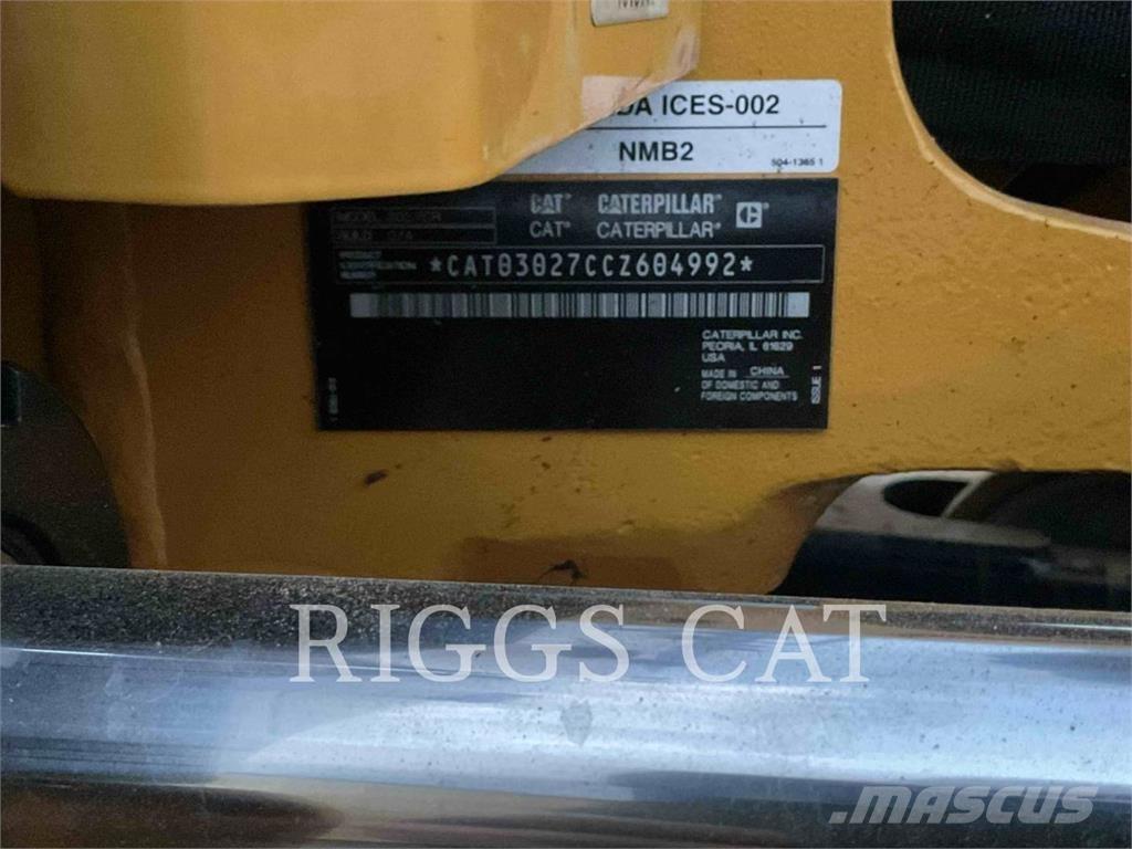 CAT 302.707CR Гусеничные экскаваторы