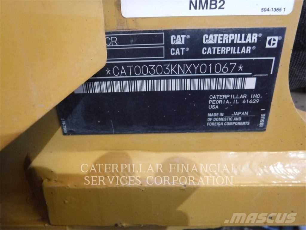 CAT 303-07CR Гусеничные экскаваторы