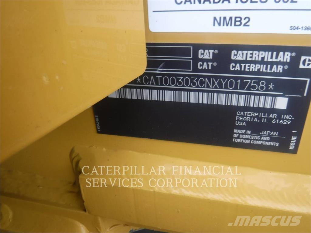 CAT 303-07CR Гусеничные экскаваторы