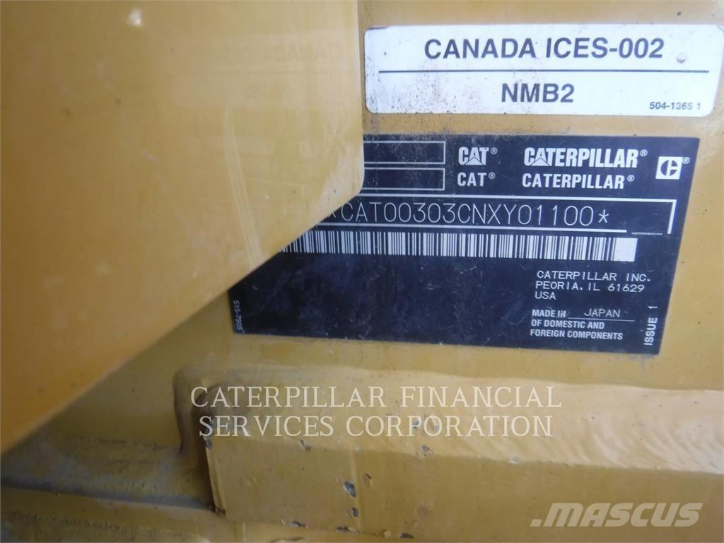 CAT 303-07CR Гусеничные экскаваторы