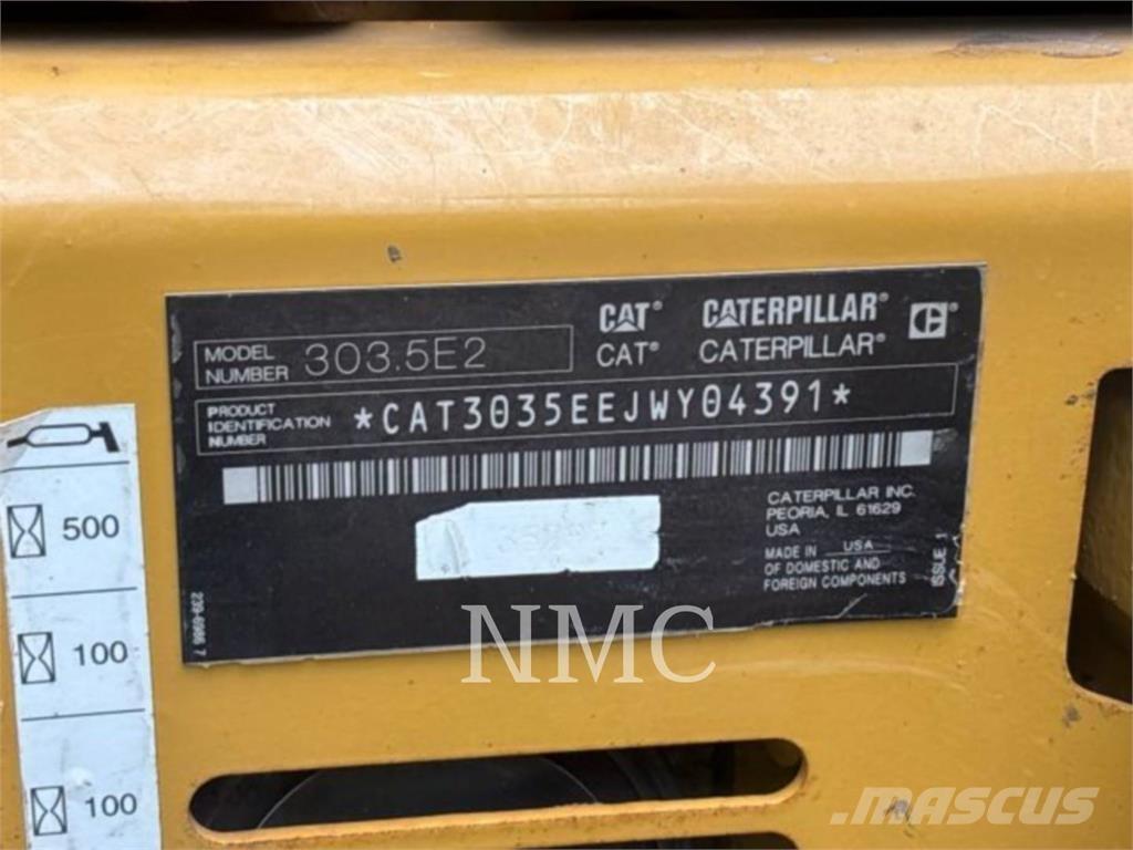 CAT 303.5E2 Гусеничные экскаваторы