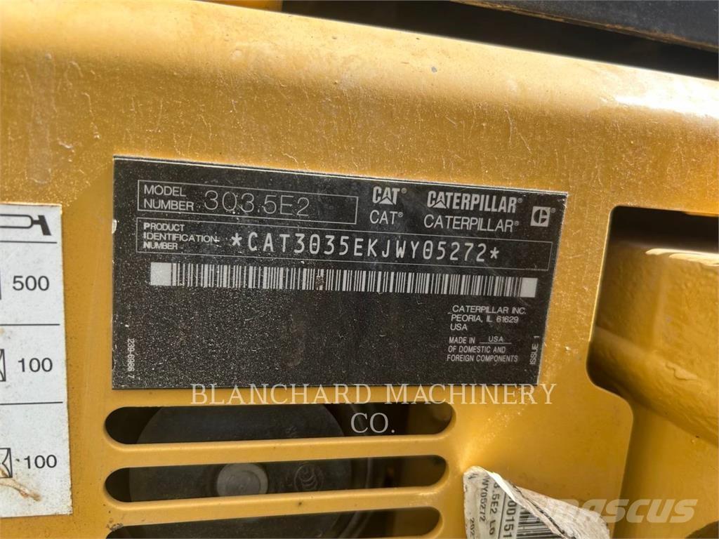 CAT 303.5E2 Гусеничные экскаваторы