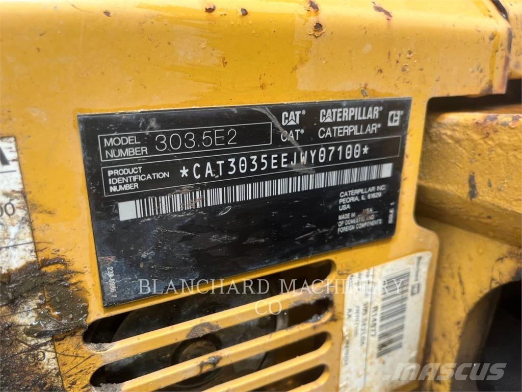 CAT 303.5E2CR Гусеничные экскаваторы