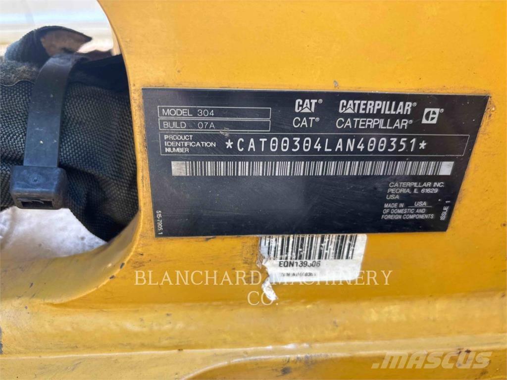 CAT 304 Гусеничные экскаваторы