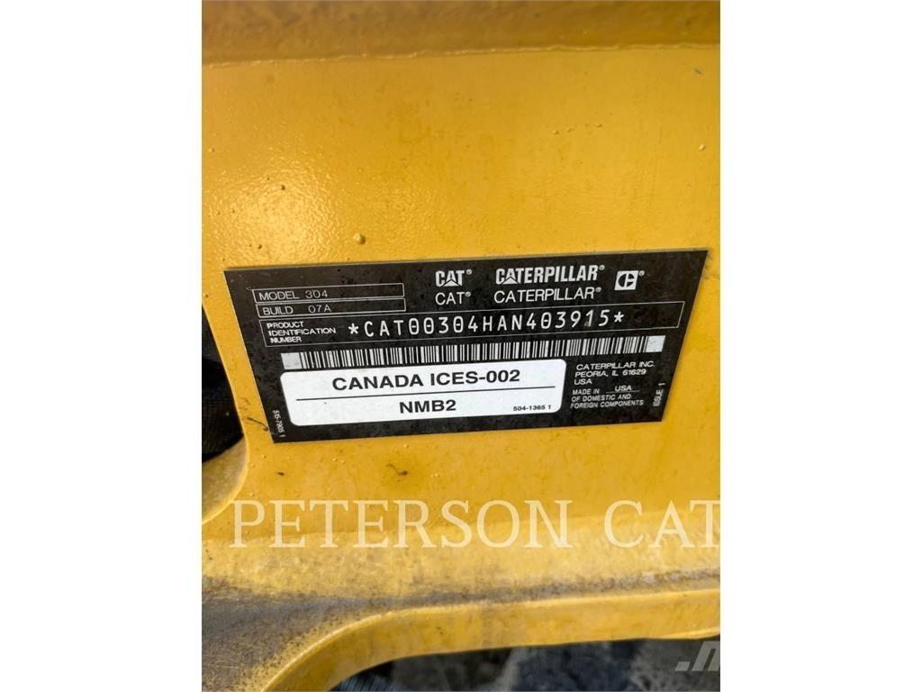 CAT 304 Гусеничные экскаваторы