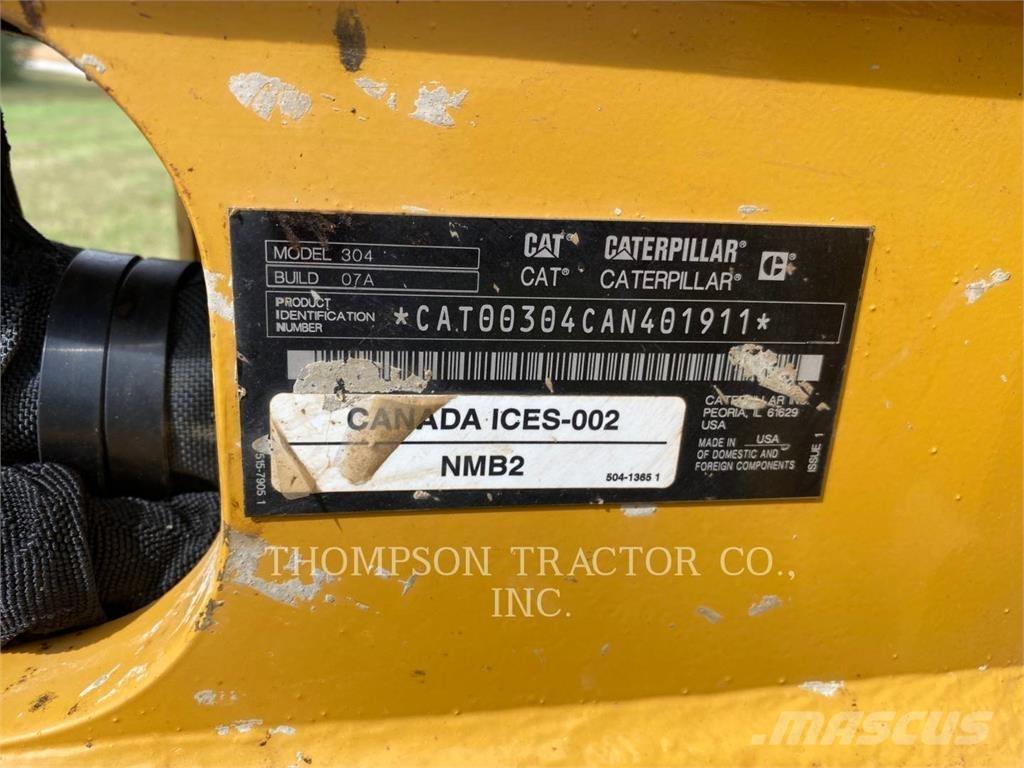 CAT 304 Гусеничные экскаваторы