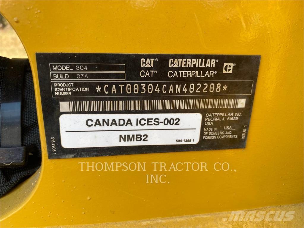 CAT 304 Гусеничные экскаваторы