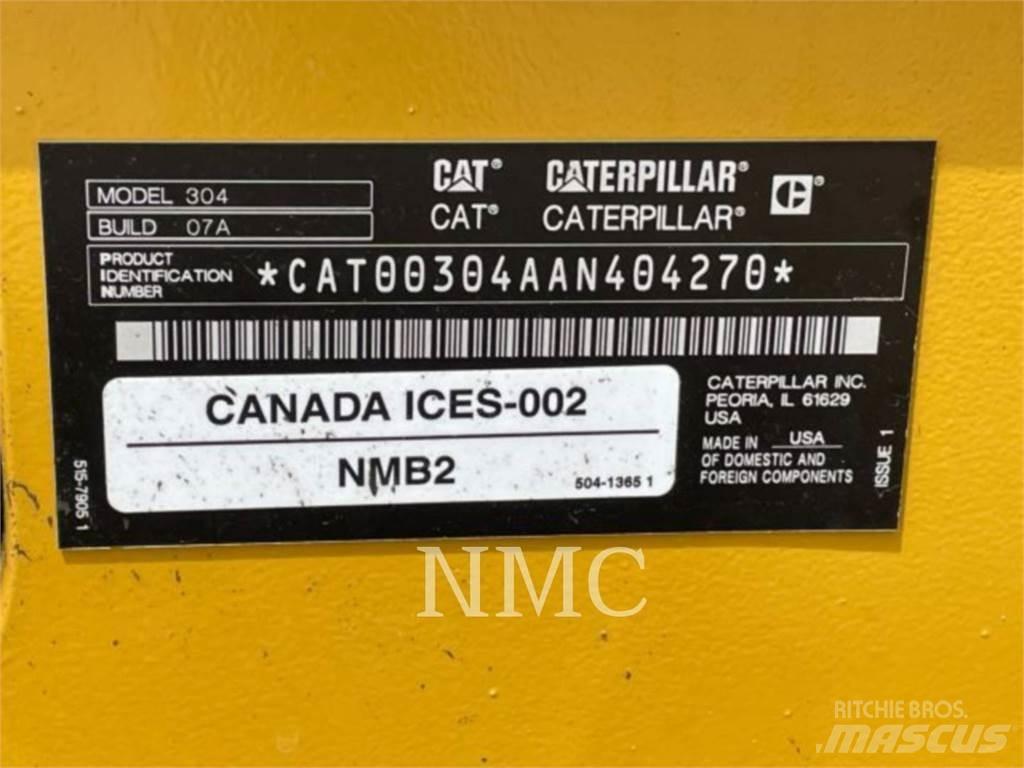 CAT 304-07 Гусеничные экскаваторы