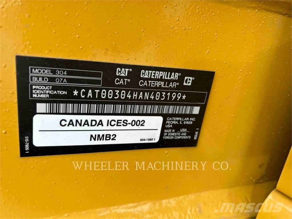 CAT 304 C3 THA Гусеничные экскаваторы