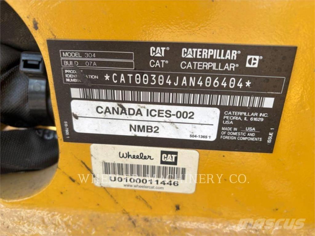 CAT 304 C3 THQ Гусеничные экскаваторы