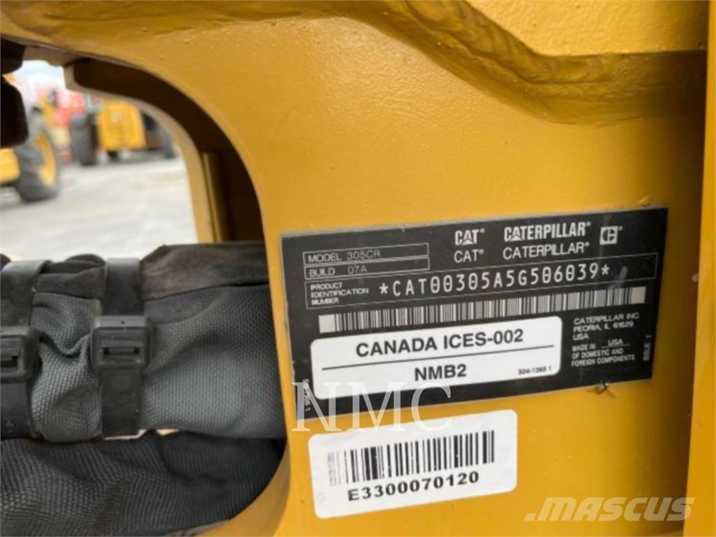 CAT 305-07CR Гусеничные экскаваторы