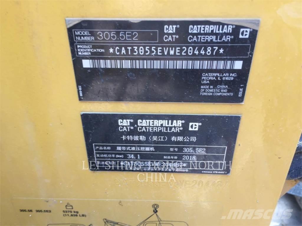 CAT 305.5E2 Гусеничные экскаваторы