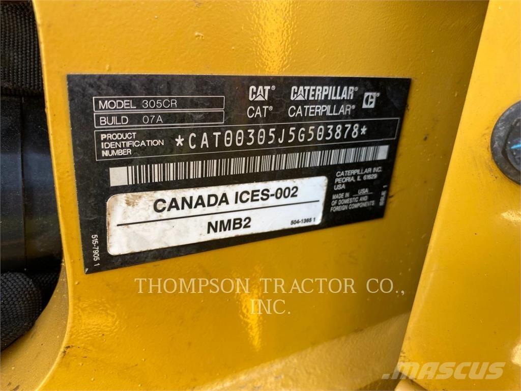 CAT 305 CR Гусеничные экскаваторы