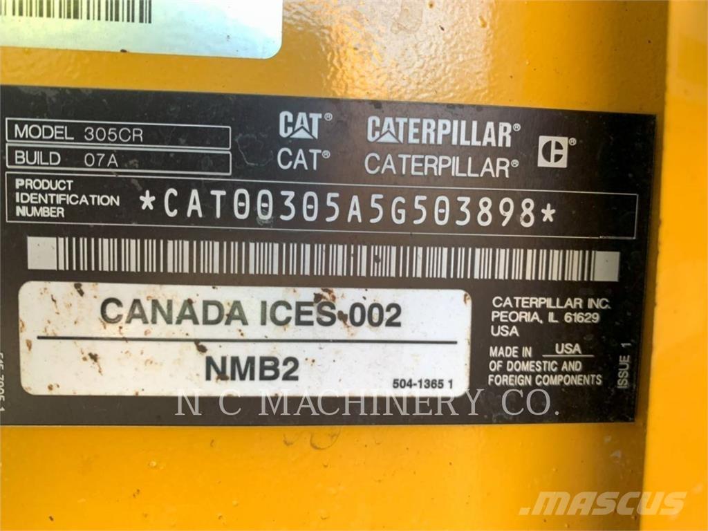 CAT 305 CRCB Гусеничные экскаваторы