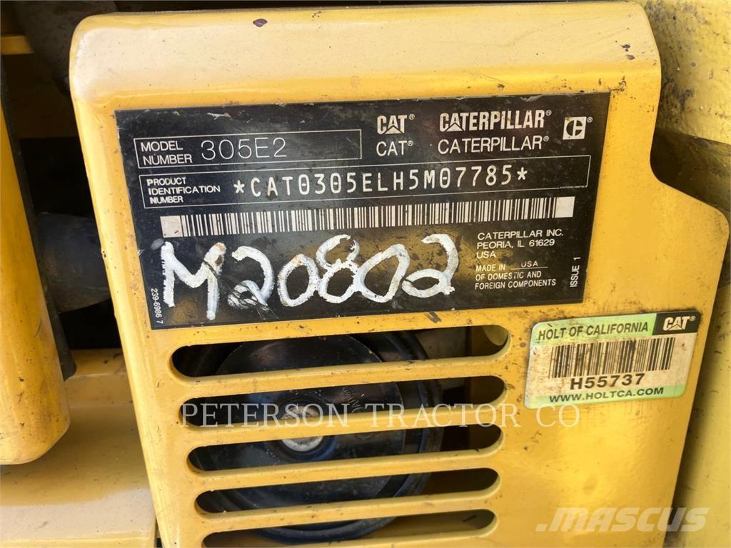 CAT 305E2 Гусеничные экскаваторы