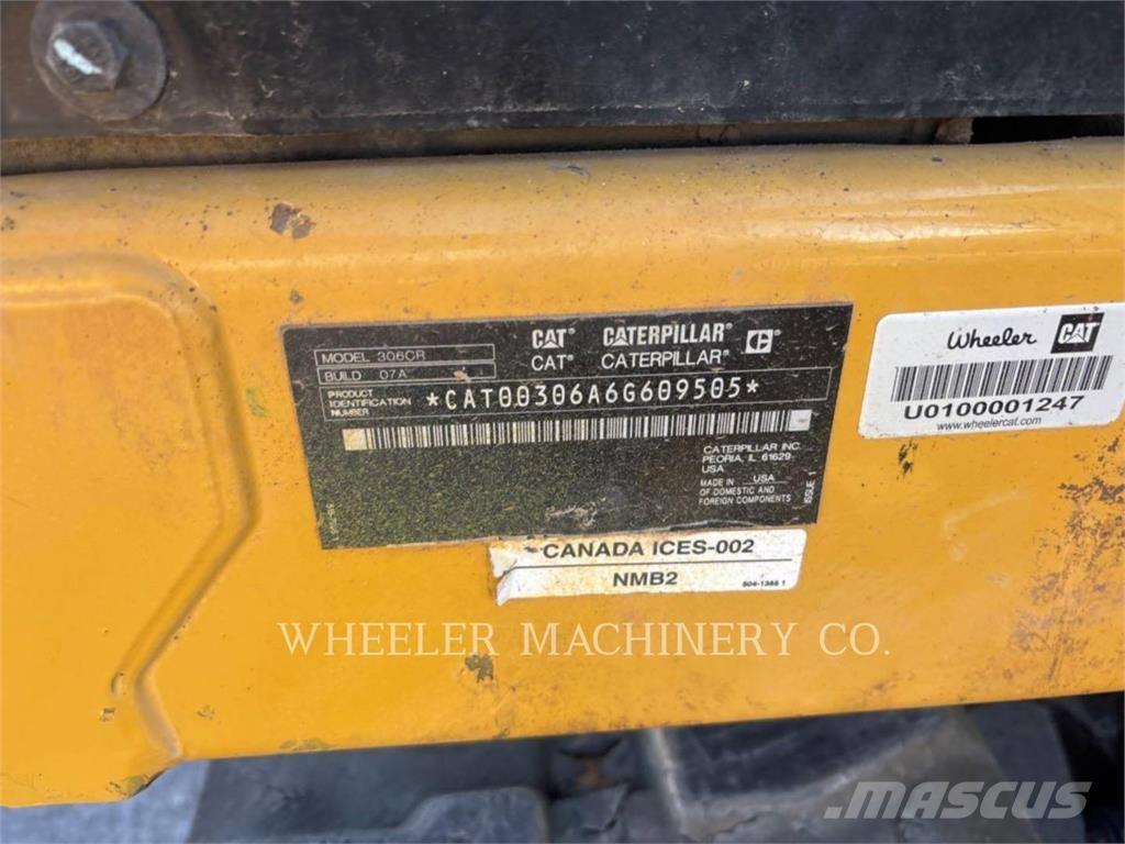 CAT 306 C3 TAQ Гусеничные экскаваторы