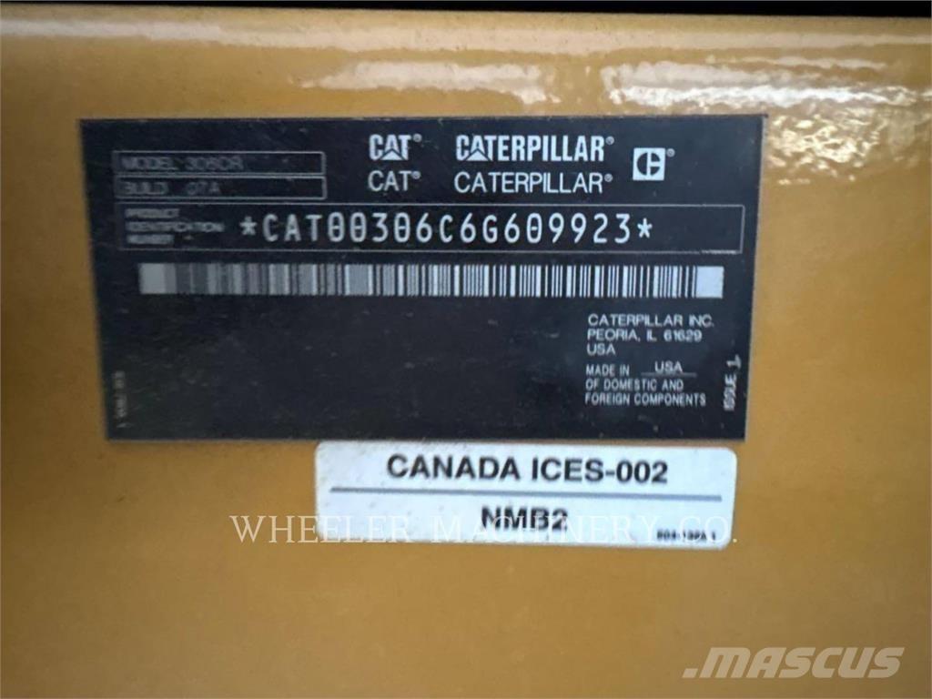 CAT 306 C3 THQ Гусеничные экскаваторы