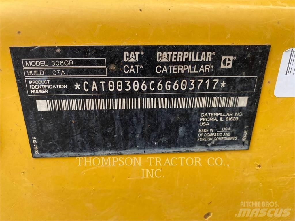 CAT 306CR Гусеничные экскаваторы
