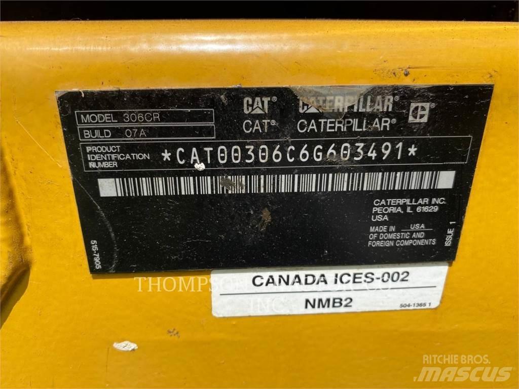 CAT 306CR Гусеничные экскаваторы
