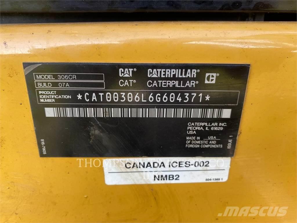 CAT 306CR Гусеничные экскаваторы