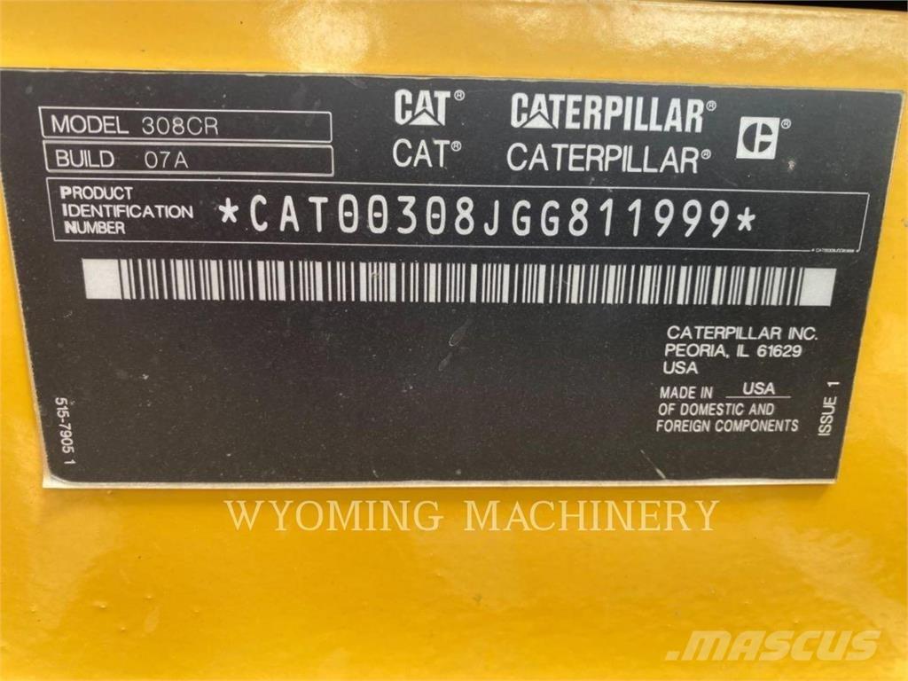 CAT 308 Гусеничные экскаваторы