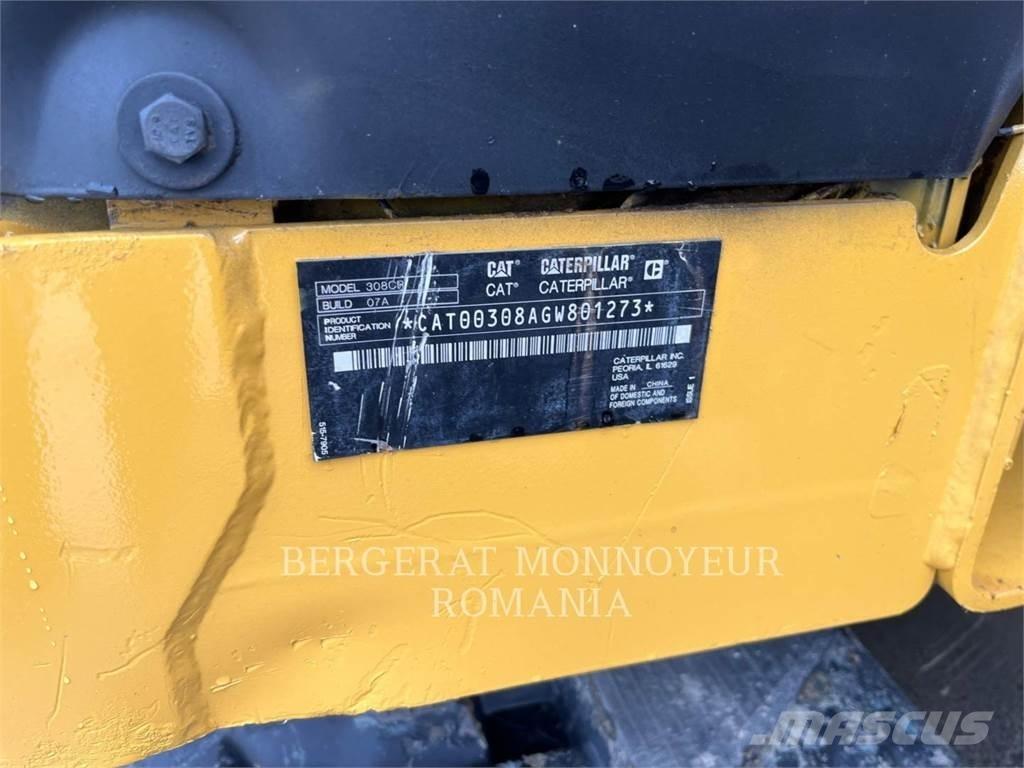 CAT 308-07CR Гусеничные экскаваторы