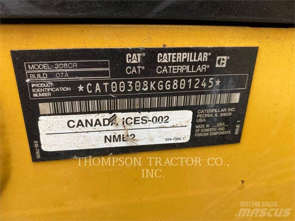 CAT 308CR Гусеничные экскаваторы