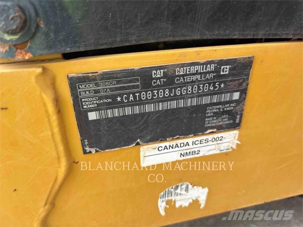 CAT 308CR Гусеничные экскаваторы