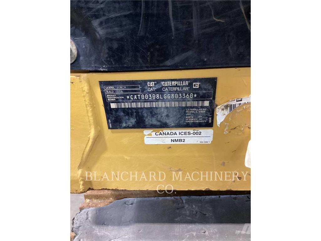 CAT 308CR Гусеничные экскаваторы